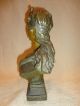 Art Nouveau Bust Of Orient By E Villanis. Metalware photo 7