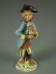 Antique Volkstedt German Porcelain Monkey Band Bagpipe Player Dresden Figurine Figurines photo 6