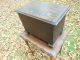 Rare English Oak W/ Barley Twist Coal Hod Scuttle Kindling Log Box On Casters Other photo 7