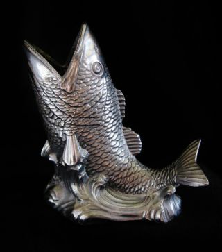 Vintage Jennings Brothers Metal Fish Figurine 3573 Bros photo