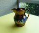 Victorian Copper Luster Applied Relief Pitcher W/toby Spout Pitchers photo 1