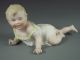 19c Antique German Bisque Piano Baby Figurine Figurines photo 9