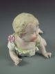 19c Antique German Bisque Piano Baby Figurine Figurines photo 7