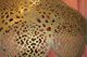 Vintage Etched Mid Eastern Pierced Brass Lamp Lamps photo 7