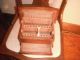 Antique Wooden Cigarette Box Holder With Foldout Door And Graphics Boxes photo 2