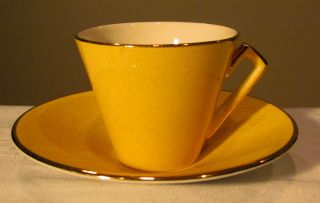 Terrific Tea Set Royal Winton Grimwades Art Deco Design - Tea Cup & Saucer photo