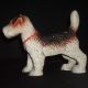 Antique Cast Iron Hubley Doorstop Paperweight Terrier Heavy Dog Jack Russell? Metalware photo 1