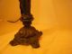 Art Deco Lamp Lady Holding Shade Lamps photo 3