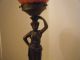 Art Deco Lamp Lady Holding Shade Lamps photo 4