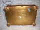 Vintage Florentine Italy Italian Wood Box Gold Gilt Letter Cigarette Box Boxes photo 4