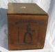 Vintage W.  Baker & Co.  Dovetailed Wooden Box Early 1900 ' S Boxes photo 2