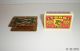 Lovely Rare Cloisonne Matchbox Swedish Matches Enameled Birds And Ship Design Metalware photo 9