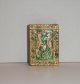 Lovely Rare Cloisonne Matchbox Swedish Matches Enameled Birds And Ship Design Metalware photo 1