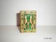 Lovely Rare Cloisonne Matchbox Swedish Matches Enameled Birds And Ship Design Metalware photo 2