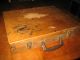 Antique Artist Paint Box Dovetail Wood Artists Traveling Painters Oil Vintage Boxes photo 1