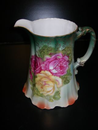 Vibrant Pitcher Stamped 