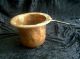 Antique Solid Copper Handmade Sauce Pan Style Kette Pot Metalware photo 1