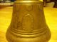 Brass Bell 1878 Saignelegier,  Chiantel Bondeur Cow Bell Made Into House Bell Metalware photo 4
