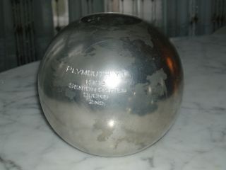 Kmd Royal Holland Pewter 1953 Plymouth Yacht Club Trophy Bowl photo