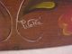 Antique Vtg Rosemaled Folk Art Norway/ Norwegian Wooden Tine/tina Box Signed Boxes photo 1