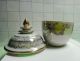 Thailand Vintage Porcelain Cup And Lid 