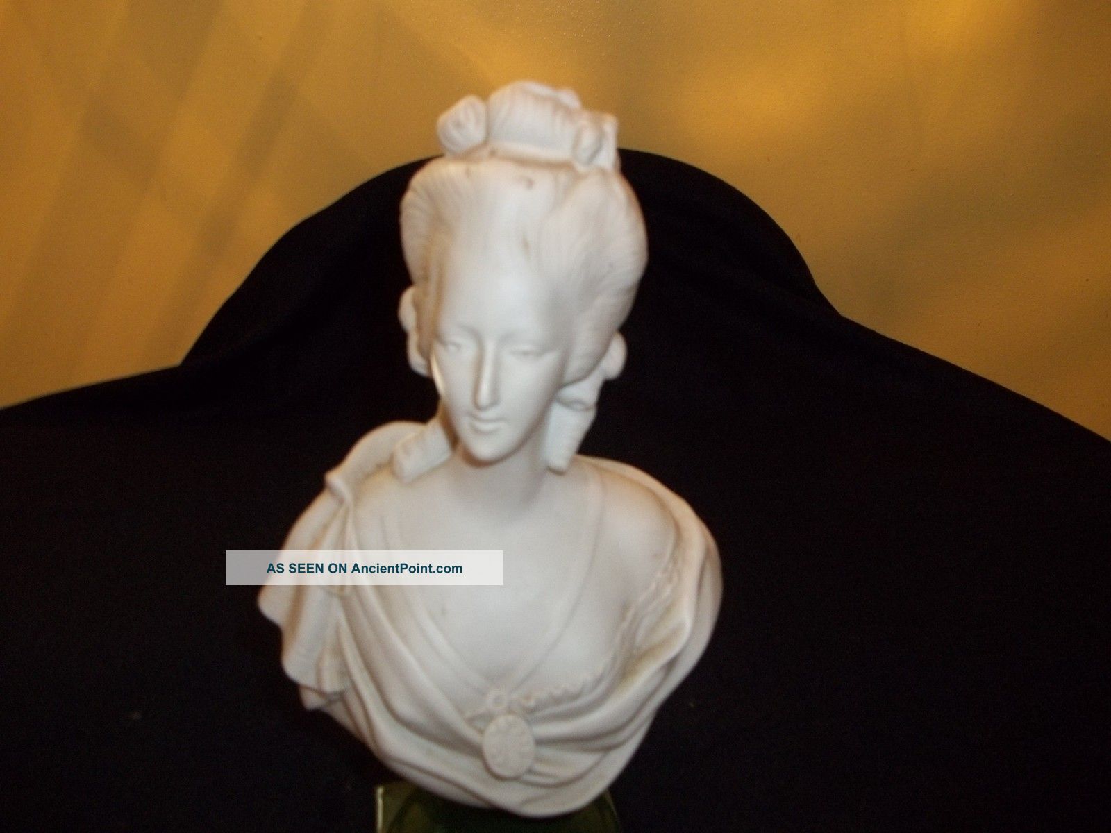 Antique Bisque Glaze Based Portrait Of Marie Antonitte Other photo