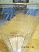 Mid 19th Century Antique Blown Crystal Paneled Flip Vase W/etching 1850s W@w Nr Vases photo 1
