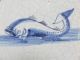 A Third Dutch Delft Tile With A Baby - Whale ++++++++++++++++ Tiles photo 1
