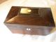 Antique Georgian Tea Caddy - Mahogany & Inlays Cir.  1820 Boxes photo 1