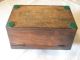 Antique Georgian Tea Caddy - Mahogany & Inlays Cir.  1820 Boxes photo 3