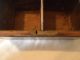 Antique Georgian Tea Caddy - Mahogany & Inlays Cir.  1820 Boxes photo 5
