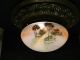 Old Reverse Painted Ceiling Dome From 1906 Home Lamps photo 1