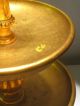 Vtg Hollywood Regency Italian Florentine Gilt Gold Wood Tole Tiered Table Lamp Toleware photo 7