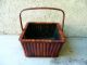 Vintage Bamboo And Ratan Basket Other photo 1