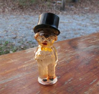 Antique 1920 ' S African American Golliwogg Golliwog Glass Perfume Bottle Germany photo