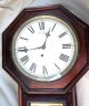 Ingraham Rosewood Wall Clock - Reflector 2 Clocks photo 1