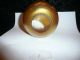 Antique Art Glass Steuben Or Quezal Gold Aurene Iridescent Lamp Shade Lamps photo 2