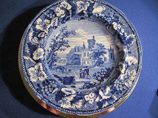 Historical Blue Clews Thrybergh At Yorkshire 1800 