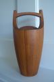 Vintage Dansk Denmark Ihq Teak Ice Bucket 15 1/2 Inches Tall Must See Boxes photo 2
