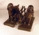 1920 ' S Frankart Irish English Gordon Setter Golden Retreiver Dogs Bookends Metalware photo 2