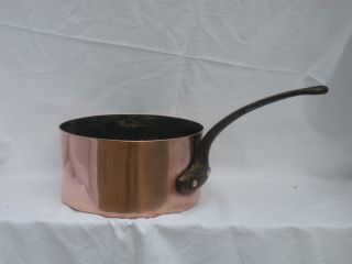 French Antique Copper Pan photo