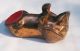 1936 Ronson Amw Copper Metal Dachshund Doxie Dog Pipe Holder Rest Metalware photo 6
