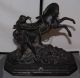 Francaise Bronze Lamp Made In Paris Lamps photo 2