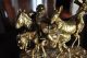 Antique Russian Gilt Bronze Of A Boy With Donkeys By Lanceray,  Lansere Metalware photo 3