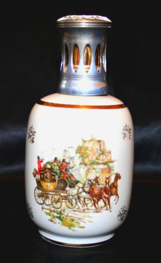 Antique French Lampe Berger Porcelain Numbered Aromatherapy Hand Decor R France photo