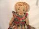Adorable Vintage Topsy Turvy Cloth Doll.  Aafa Nr Primitives photo 3