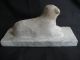 Old Folk Art Marble Carving Of A Sheep Primitives photo 1