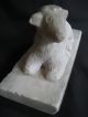 Old Folk Art Marble Carving Of A Sheep Primitives photo 3