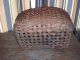 Untouched Antique 19th Century Splint Basket With Excellent Patina Primitives photo 5