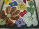 Rare Signed & Dated Hooked Folk Art Floral Rug Great Colors Primitives photo 1